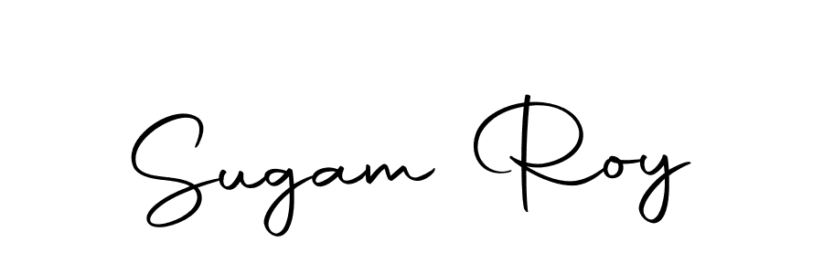 Make a beautiful signature design for name Sugam Roy. Use this online signature maker to create a handwritten signature for free. Sugam Roy signature style 10 images and pictures png