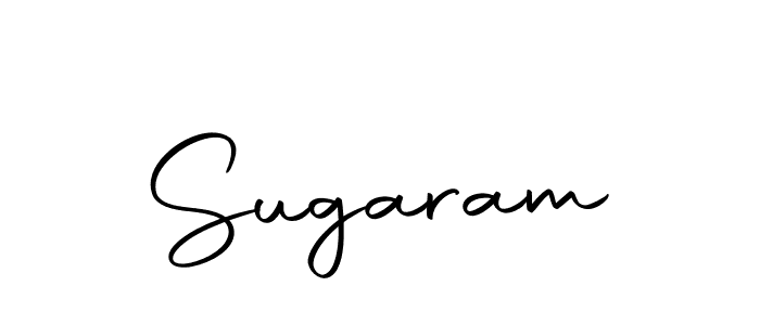 You should practise on your own different ways (Autography-DOLnW) to write your name (Sugaram) in signature. don't let someone else do it for you. Sugaram signature style 10 images and pictures png