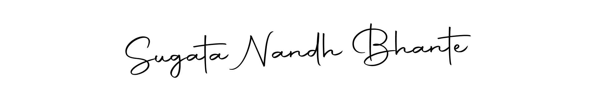 Also we have Sugata Nandh Bhante name is the best signature style. Create professional handwritten signature collection using Autography-DOLnW autograph style. Sugata Nandh Bhante signature style 10 images and pictures png