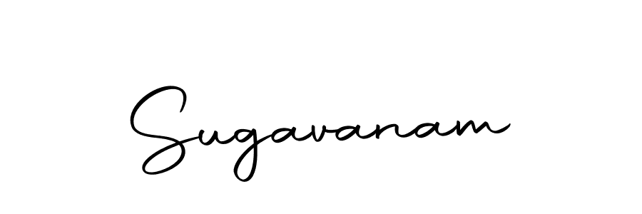 Create a beautiful signature design for name Sugavanam. With this signature (Autography-DOLnW) fonts, you can make a handwritten signature for free. Sugavanam signature style 10 images and pictures png