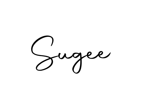 Create a beautiful signature design for name Sugee. With this signature (Autography-DOLnW) fonts, you can make a handwritten signature for free. Sugee signature style 10 images and pictures png