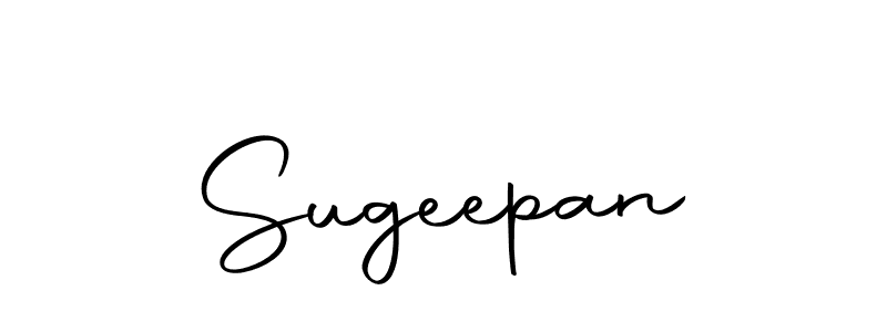 The best way (Autography-DOLnW) to make a short signature is to pick only two or three words in your name. The name Sugeepan include a total of six letters. For converting this name. Sugeepan signature style 10 images and pictures png