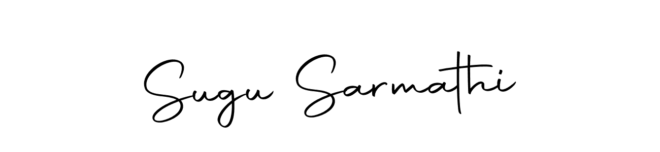 How to make Sugu Sarmathi signature? Autography-DOLnW is a professional autograph style. Create handwritten signature for Sugu Sarmathi name. Sugu Sarmathi signature style 10 images and pictures png