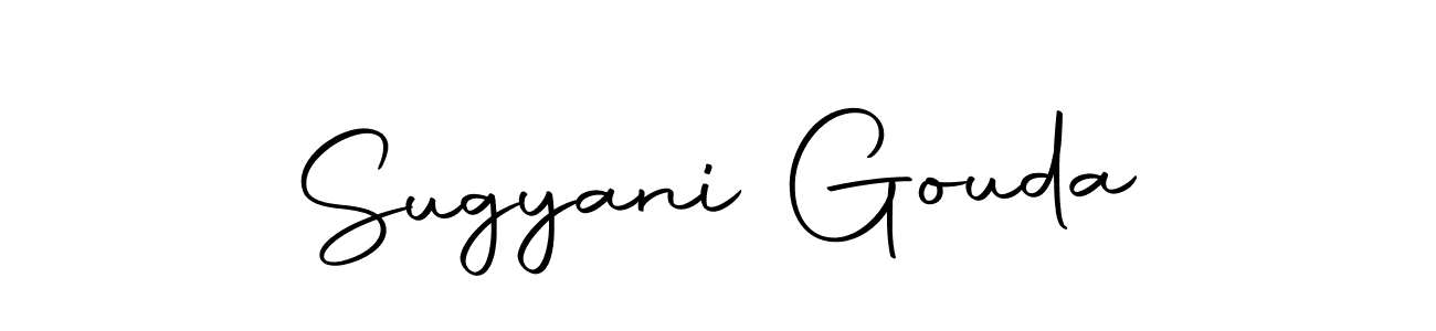 Make a short Sugyani Gouda signature style. Manage your documents anywhere anytime using Autography-DOLnW. Create and add eSignatures, submit forms, share and send files easily. Sugyani Gouda signature style 10 images and pictures png