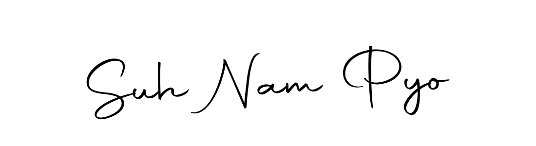 Make a beautiful signature design for name Suh Nam Pyo. With this signature (Autography-DOLnW) style, you can create a handwritten signature for free. Suh Nam Pyo signature style 10 images and pictures png