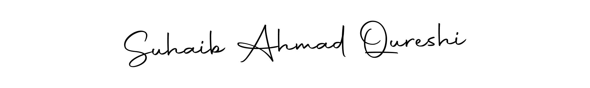 It looks lik you need a new signature style for name Suhaib Ahmad Qureshi. Design unique handwritten (Autography-DOLnW) signature with our free signature maker in just a few clicks. Suhaib Ahmad Qureshi signature style 10 images and pictures png