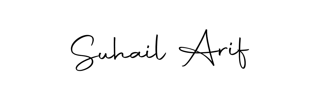 Also we have Suhail Arif name is the best signature style. Create professional handwritten signature collection using Autography-DOLnW autograph style. Suhail Arif signature style 10 images and pictures png