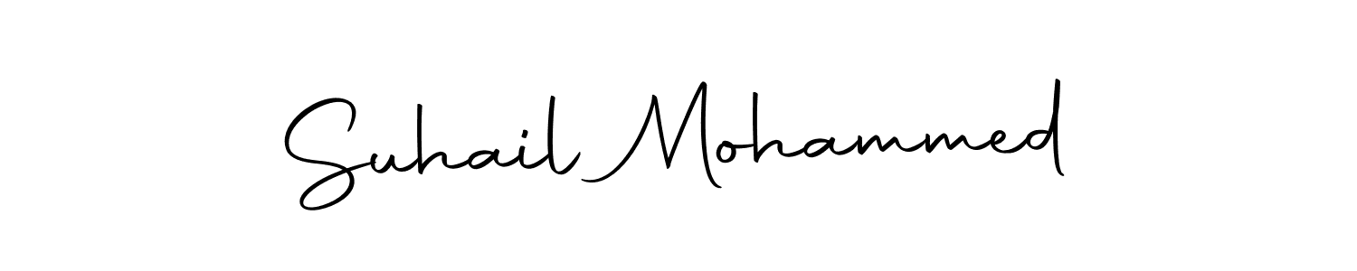 How to make Suhail Mohammed signature? Autography-DOLnW is a professional autograph style. Create handwritten signature for Suhail Mohammed name. Suhail Mohammed signature style 10 images and pictures png