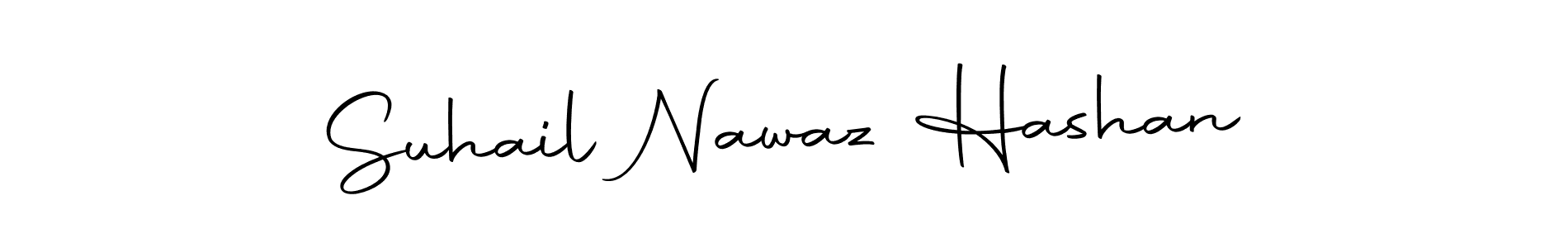 How to make Suhail Nawaz Hashan signature? Autography-DOLnW is a professional autograph style. Create handwritten signature for Suhail Nawaz Hashan name. Suhail Nawaz Hashan signature style 10 images and pictures png