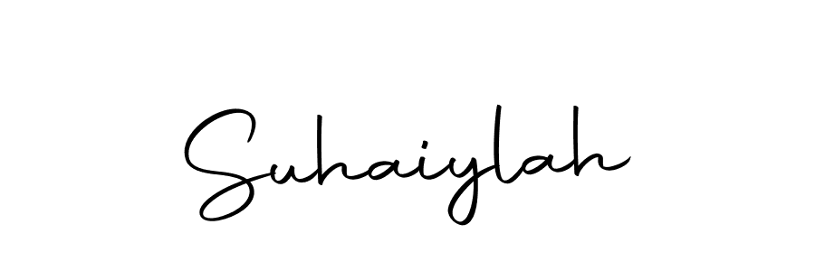 Make a beautiful signature design for name Suhaiylah. Use this online signature maker to create a handwritten signature for free. Suhaiylah signature style 10 images and pictures png