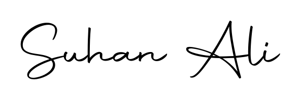 Transform the name Suhan Ali into a signature masterpiece using Autography-DOLnW font. Ideal for photographers, artists, and creators looking for watermarks. Suhan Ali signature style 10 images and pictures png