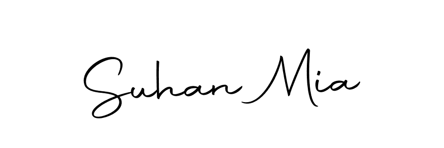 You can use this online signature creator to create a handwritten signature for the name Suhan Mia. This is the best online autograph maker. Suhan Mia signature style 10 images and pictures png