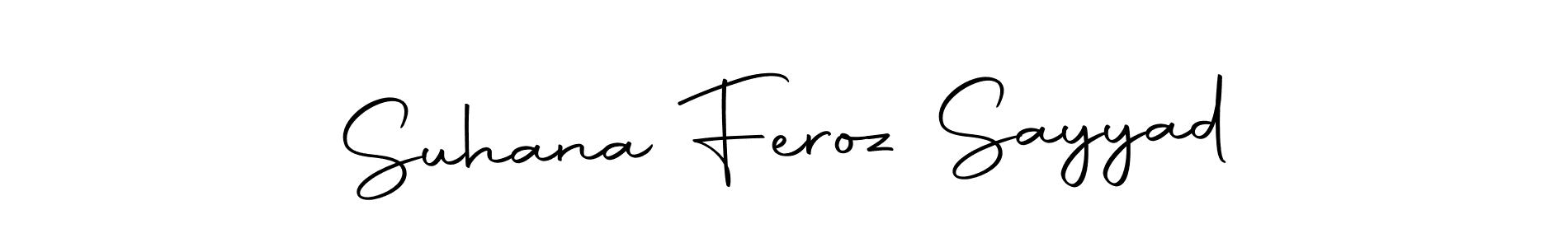 How to make Suhana Feroz Sayyad signature? Autography-DOLnW is a professional autograph style. Create handwritten signature for Suhana Feroz Sayyad name. Suhana Feroz Sayyad signature style 10 images and pictures png