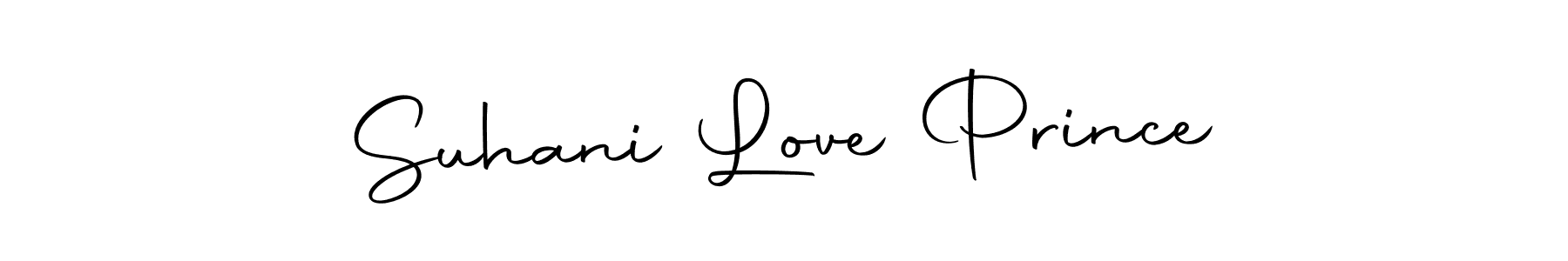 Suhani Love Prince stylish signature style. Best Handwritten Sign (Autography-DOLnW) for my name. Handwritten Signature Collection Ideas for my name Suhani Love Prince. Suhani Love Prince signature style 10 images and pictures png