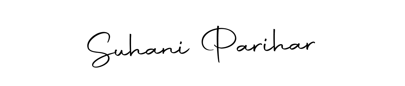 Also we have Suhani Parihar name is the best signature style. Create professional handwritten signature collection using Autography-DOLnW autograph style. Suhani Parihar signature style 10 images and pictures png