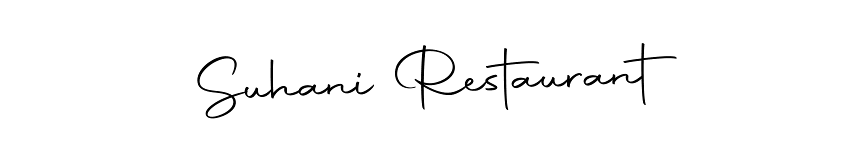 It looks lik you need a new signature style for name Suhani Restaurant. Design unique handwritten (Autography-DOLnW) signature with our free signature maker in just a few clicks. Suhani Restaurant signature style 10 images and pictures png