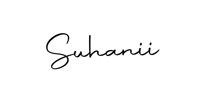 You should practise on your own different ways (Autography-DOLnW) to write your name (Suhanii) in signature. don't let someone else do it for you. Suhanii signature style 10 images and pictures png