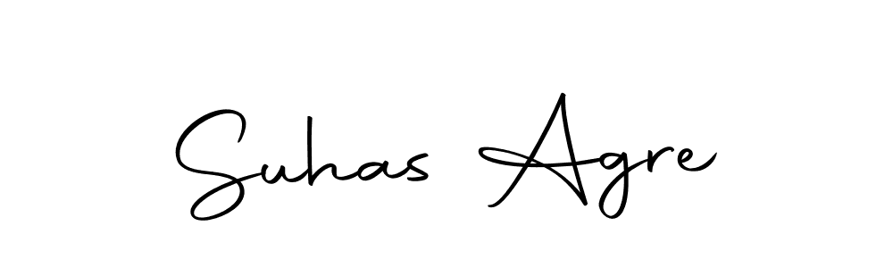 Use a signature maker to create a handwritten signature online. With this signature software, you can design (Autography-DOLnW) your own signature for name Suhas Agre. Suhas Agre signature style 10 images and pictures png