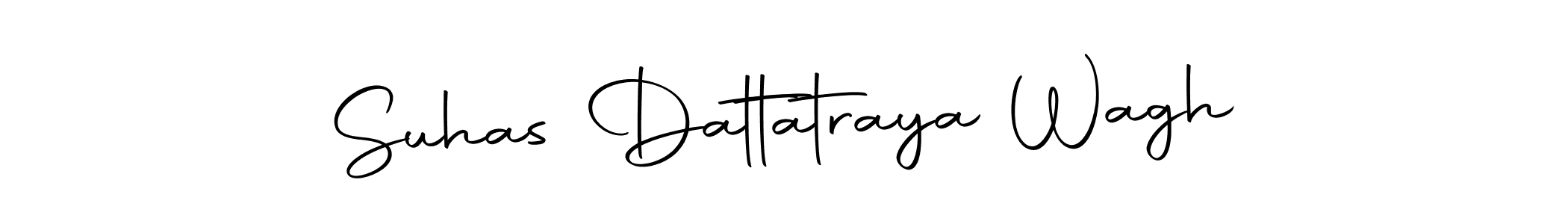 Design your own signature with our free online signature maker. With this signature software, you can create a handwritten (Autography-DOLnW) signature for name Suhas Dattatraya Wagh. Suhas Dattatraya Wagh signature style 10 images and pictures png