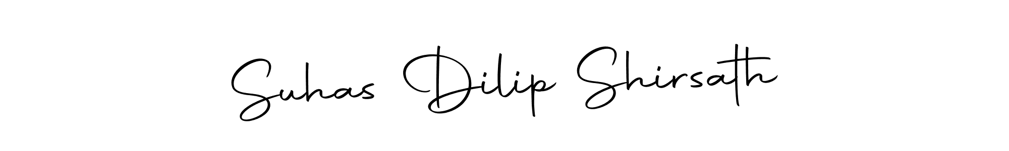 Design your own signature with our free online signature maker. With this signature software, you can create a handwritten (Autography-DOLnW) signature for name Suhas Dilip Shirsath. Suhas Dilip Shirsath signature style 10 images and pictures png