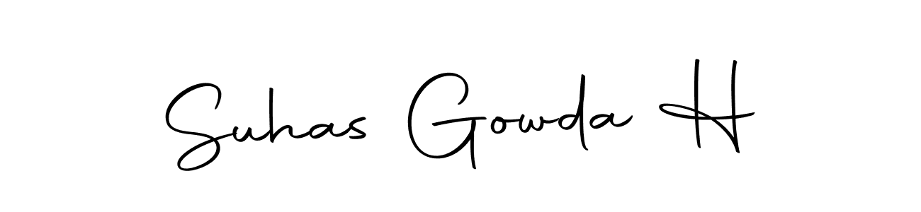 You can use this online signature creator to create a handwritten signature for the name Suhas Gowda H. This is the best online autograph maker. Suhas Gowda H signature style 10 images and pictures png