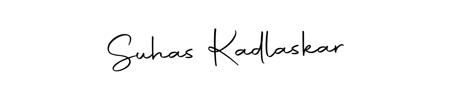 Use a signature maker to create a handwritten signature online. With this signature software, you can design (Autography-DOLnW) your own signature for name Suhas Kadlaskar. Suhas Kadlaskar signature style 10 images and pictures png