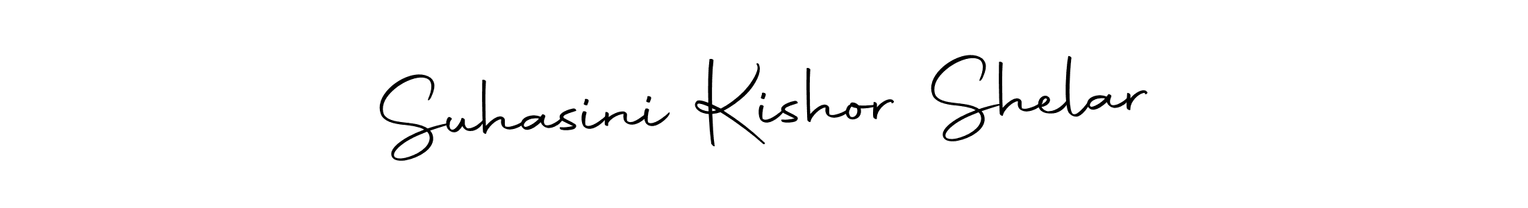 if you are searching for the best signature style for your name Suhasini Kishor Shelar. so please give up your signature search. here we have designed multiple signature styles  using Autography-DOLnW. Suhasini Kishor Shelar signature style 10 images and pictures png