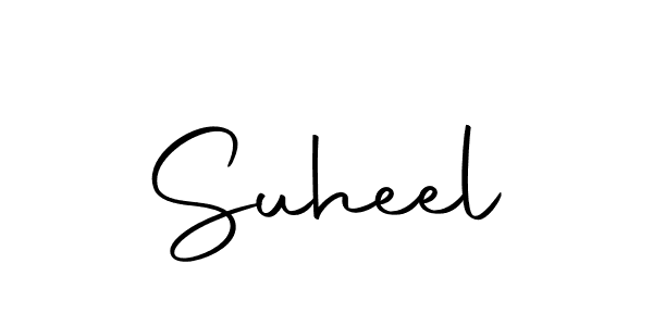 How to make Suheel signature? Autography-DOLnW is a professional autograph style. Create handwritten signature for Suheel name. Suheel signature style 10 images and pictures png