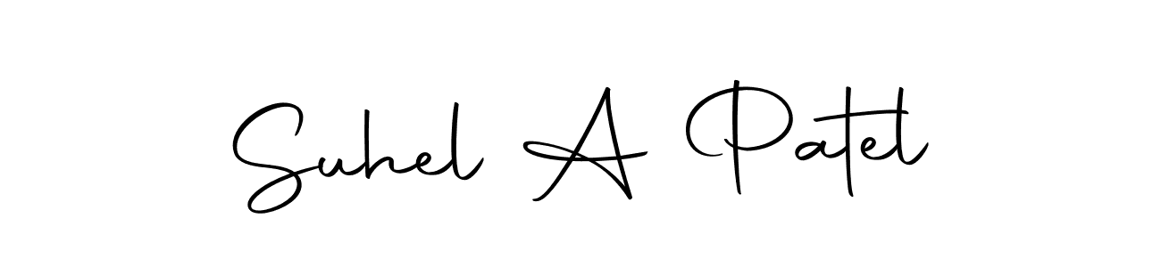 The best way (Autography-DOLnW) to make a short signature is to pick only two or three words in your name. The name Suhel A Patel include a total of six letters. For converting this name. Suhel A Patel signature style 10 images and pictures png