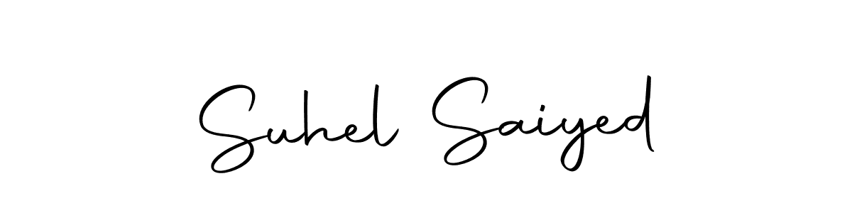 Make a beautiful signature design for name Suhel Saiyed. Use this online signature maker to create a handwritten signature for free. Suhel Saiyed signature style 10 images and pictures png