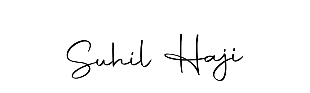 The best way (Autography-DOLnW) to make a short signature is to pick only two or three words in your name. The name Suhil Haji include a total of six letters. For converting this name. Suhil Haji signature style 10 images and pictures png