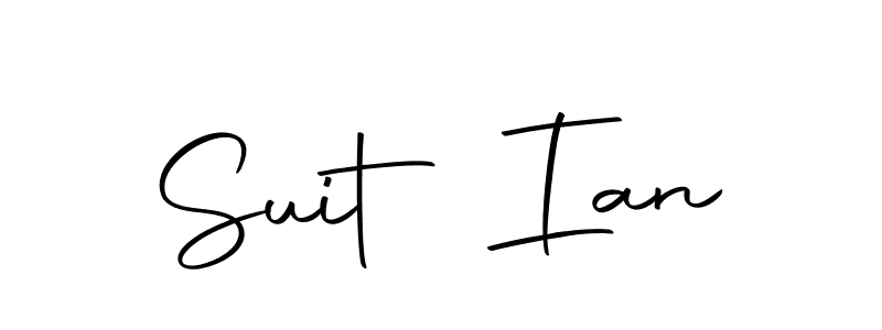 How to make Suit Ian signature? Autography-DOLnW is a professional autograph style. Create handwritten signature for Suit Ian name. Suit Ian signature style 10 images and pictures png