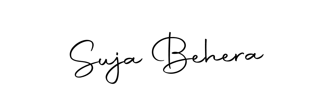 Make a short Suja Behera signature style. Manage your documents anywhere anytime using Autography-DOLnW. Create and add eSignatures, submit forms, share and send files easily. Suja Behera signature style 10 images and pictures png