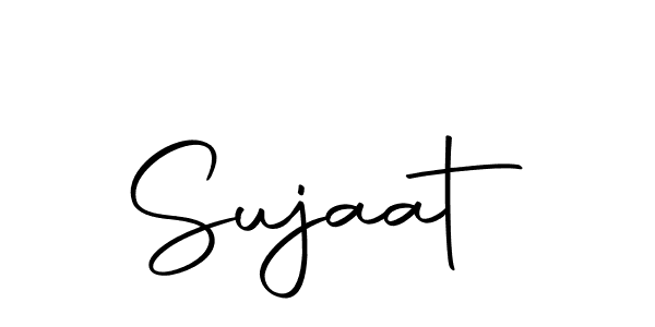 Use a signature maker to create a handwritten signature online. With this signature software, you can design (Autography-DOLnW) your own signature for name Sujaat. Sujaat signature style 10 images and pictures png