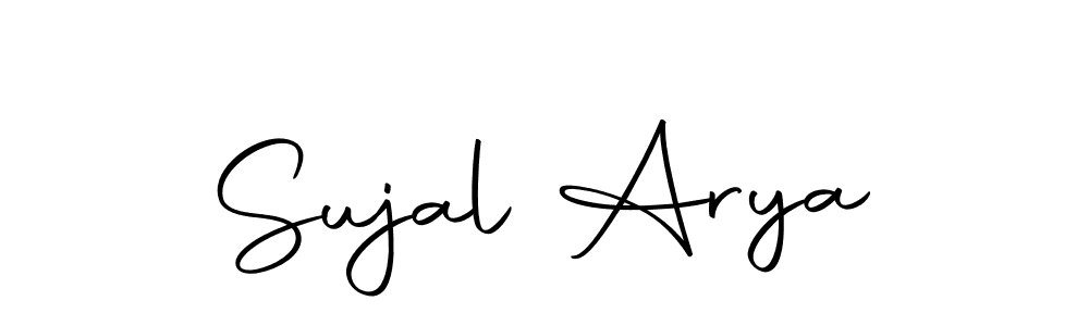 Use a signature maker to create a handwritten signature online. With this signature software, you can design (Autography-DOLnW) your own signature for name Sujal Arya. Sujal Arya signature style 10 images and pictures png