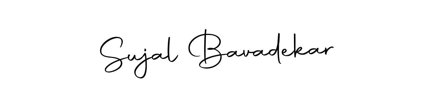 Make a beautiful signature design for name Sujal Bavadekar. With this signature (Autography-DOLnW) style, you can create a handwritten signature for free. Sujal Bavadekar signature style 10 images and pictures png