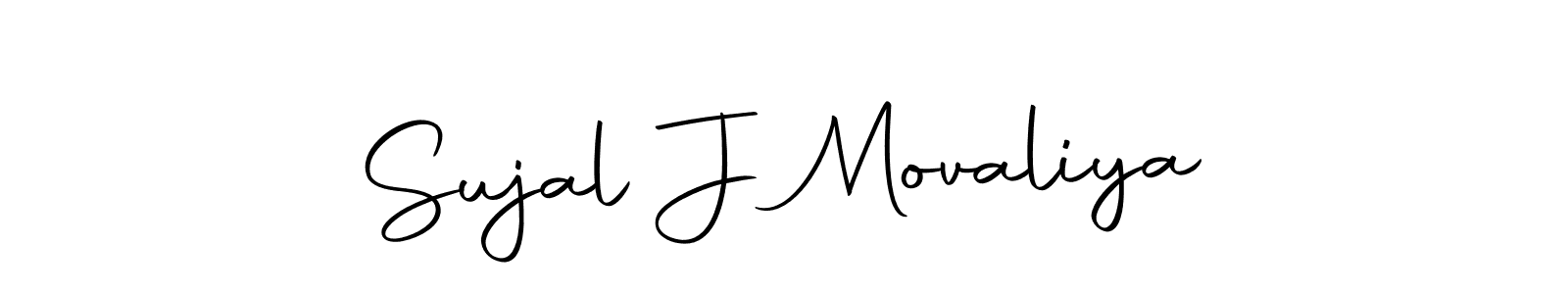 The best way (Autography-DOLnW) to make a short signature is to pick only two or three words in your name. The name Sujal J Movaliya include a total of six letters. For converting this name. Sujal J Movaliya signature style 10 images and pictures png