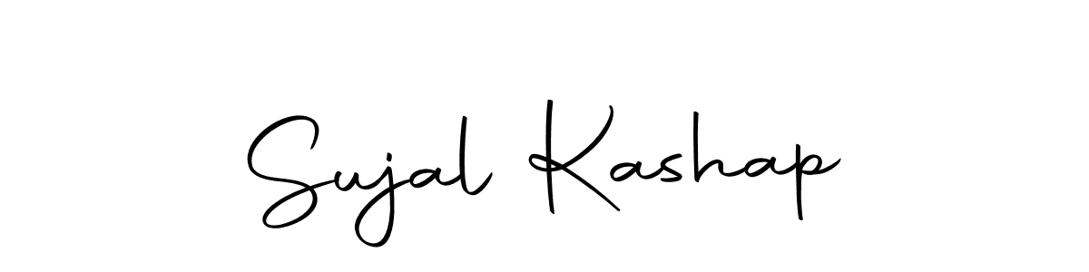 How to make Sujal Kashap name signature. Use Autography-DOLnW style for creating short signs online. This is the latest handwritten sign. Sujal Kashap signature style 10 images and pictures png