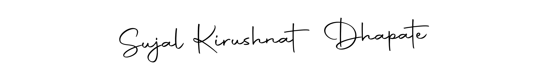 Use a signature maker to create a handwritten signature online. With this signature software, you can design (Autography-DOLnW) your own signature for name Sujal Kirushnat Dhapate. Sujal Kirushnat Dhapate signature style 10 images and pictures png