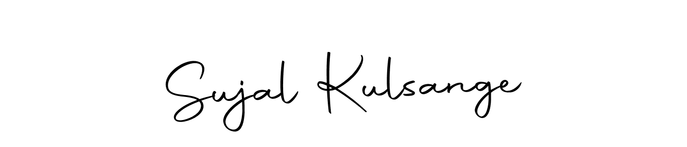 The best way (Autography-DOLnW) to make a short signature is to pick only two or three words in your name. The name Sujal Kulsange include a total of six letters. For converting this name. Sujal Kulsange signature style 10 images and pictures png