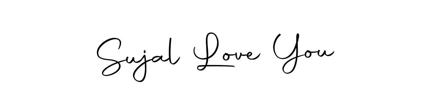 Autography-DOLnW is a professional signature style that is perfect for those who want to add a touch of class to their signature. It is also a great choice for those who want to make their signature more unique. Get Sujal Love You name to fancy signature for free. Sujal Love You signature style 10 images and pictures png