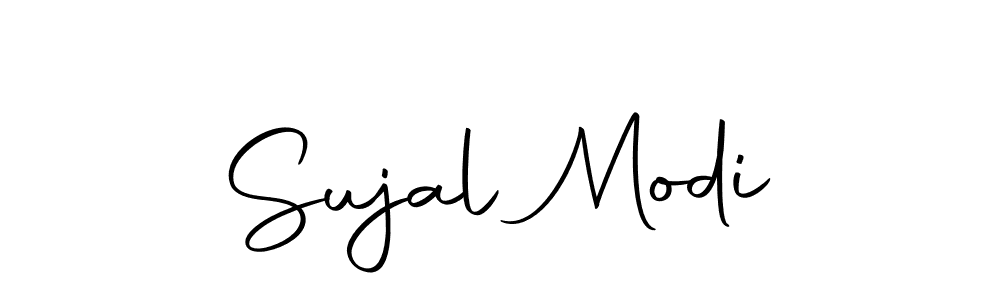 Create a beautiful signature design for name Sujal Modi. With this signature (Autography-DOLnW) fonts, you can make a handwritten signature for free. Sujal Modi signature style 10 images and pictures png