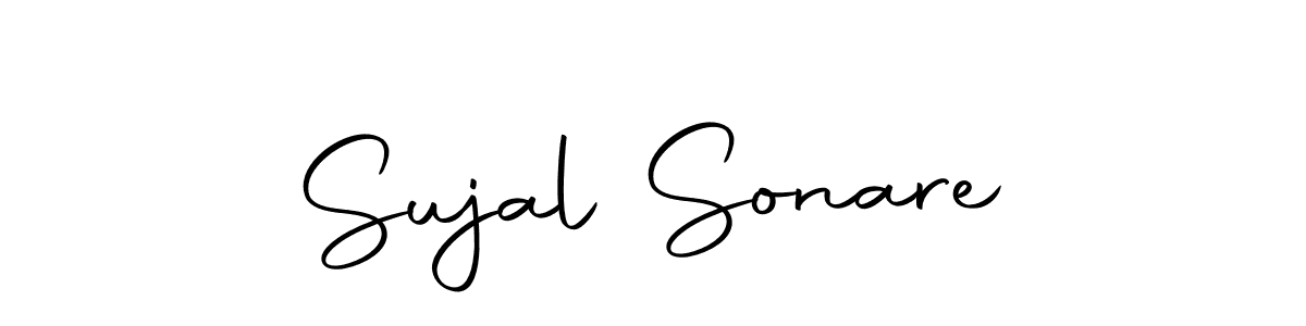 Design your own signature with our free online signature maker. With this signature software, you can create a handwritten (Autography-DOLnW) signature for name Sujal Sonare. Sujal Sonare signature style 10 images and pictures png