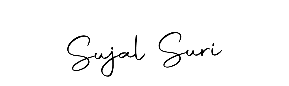 The best way (Autography-DOLnW) to make a short signature is to pick only two or three words in your name. The name Sujal Suri include a total of six letters. For converting this name. Sujal Suri signature style 10 images and pictures png