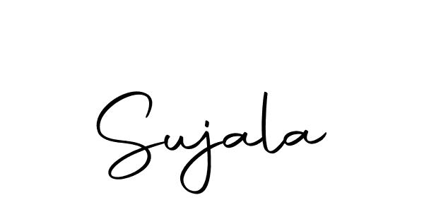 Use a signature maker to create a handwritten signature online. With this signature software, you can design (Autography-DOLnW) your own signature for name Sujala. Sujala signature style 10 images and pictures png