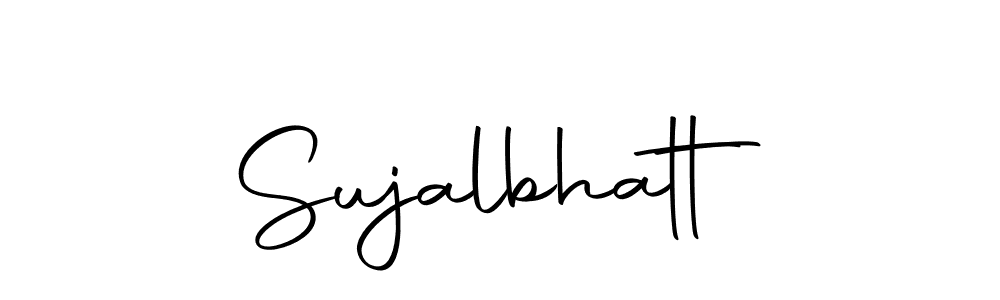 The best way (Autography-DOLnW) to make a short signature is to pick only two or three words in your name. The name Sujalbhatt include a total of six letters. For converting this name. Sujalbhatt signature style 10 images and pictures png