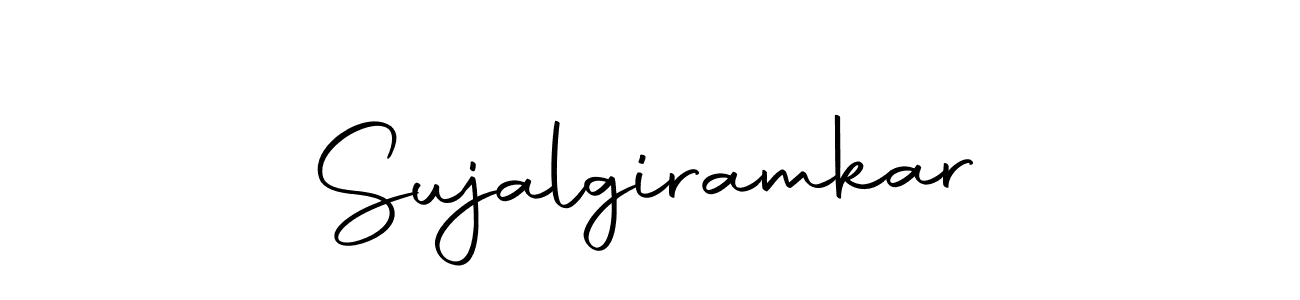 The best way (Autography-DOLnW) to make a short signature is to pick only two or three words in your name. The name Sujalgiramkar include a total of six letters. For converting this name. Sujalgiramkar signature style 10 images and pictures png