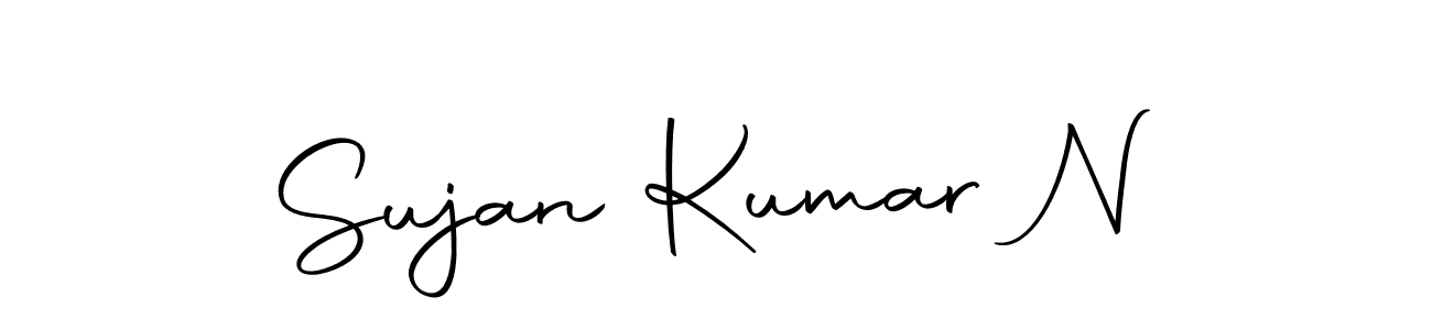 How to make Sujan Kumar N signature? Autography-DOLnW is a professional autograph style. Create handwritten signature for Sujan Kumar N name. Sujan Kumar N signature style 10 images and pictures png