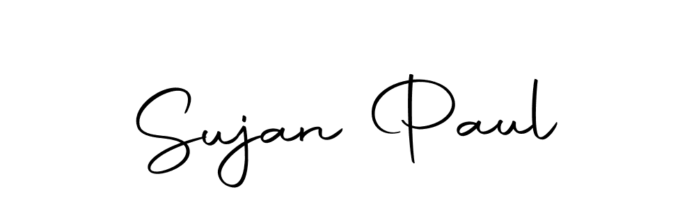 Make a beautiful signature design for name Sujan Paul. Use this online signature maker to create a handwritten signature for free. Sujan Paul signature style 10 images and pictures png