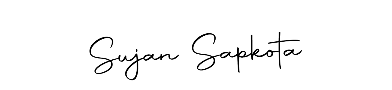 Also we have Sujan Sapkota name is the best signature style. Create professional handwritten signature collection using Autography-DOLnW autograph style. Sujan Sapkota signature style 10 images and pictures png